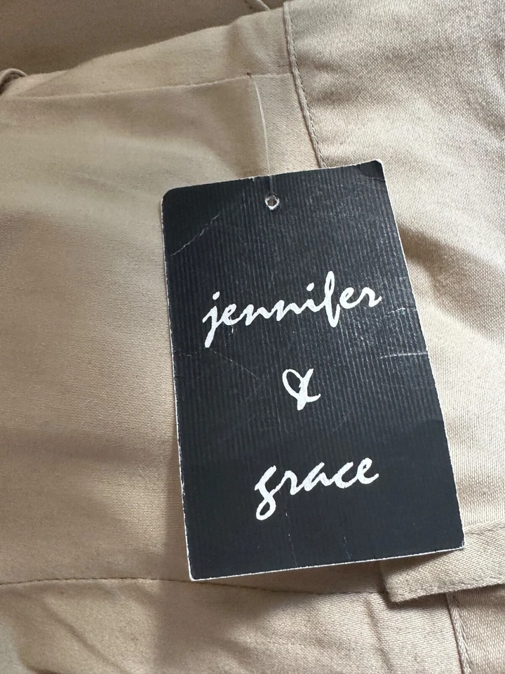 Bermudas caqui para mujer “Jennifer & Grace” (talla 10) nuevas con etiquetas precio de venta sugerido por el fabricante 39 USD Foto 4 de 4