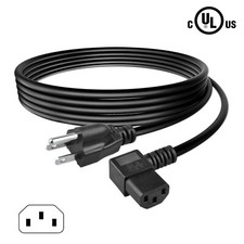 6ft UL AC Power Cord for Samsung LN19A331J1D LN19A450C1D LN19A451C1D LN19A650A1D