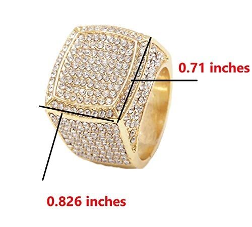 Mens Big Bezel Dial W/ Cuban Chain Bracelet,Necklace,Chain & Ring - CRNT 8967 - Picture 85 of 99