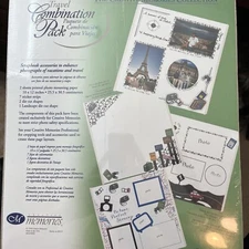 NIP! Creative Memories TRAVEL Combination Pack-Retired