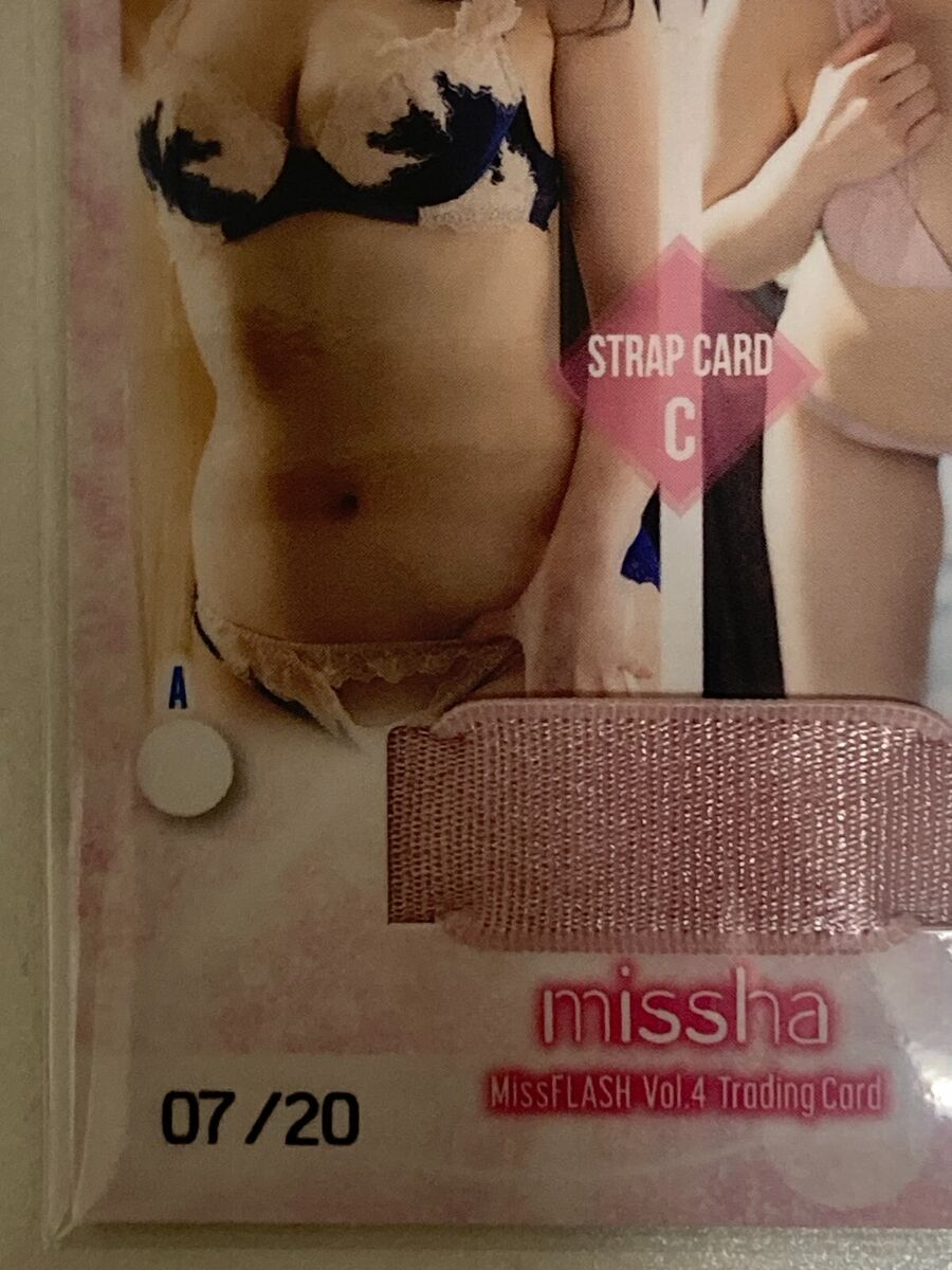 【代引可】 Bikini Vol.4 Flash Miss Missha Strap costume Japan Card ま行