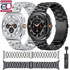 For Samsung Galaxy Watch Ultra 47mm Stainless Steel Metal Band Strap Bracelet