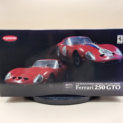 Kyosho 1/18 Ferrari 250 GTO Red 1962 08436R Hi-End Model 250GTO