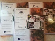 Lot of 3 Packages of Creative Memories 8-1/2"x11" Blank White Pages 15 Sheets Ea