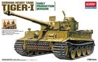 Tiger I Zweiter Weltkrieg Panzer „AußEnmodell“ FrüHproduktion 1:35 Bausatz