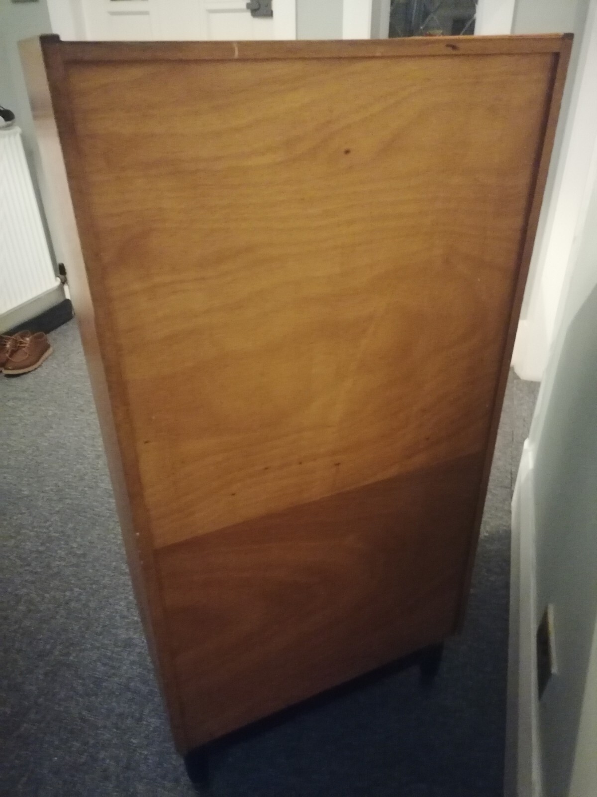 Mid Century China White G Plan Chest Of Drawers Tallboy eBay