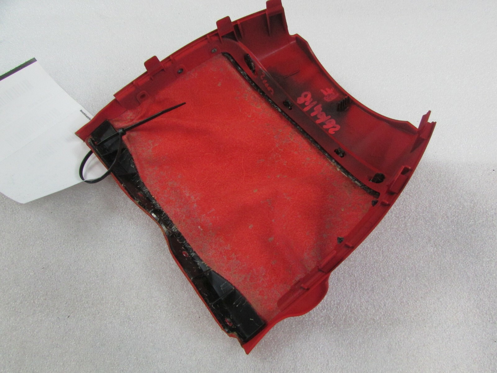 Ferrari 488 Upper Column Cover, Red Used, P/N 085478700