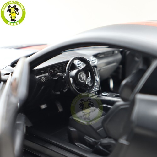 1/18 2020 Ford Mustang Shelby GT500 Maisto 31388 Matte Black Diecast Model Car - Picture 11 of 13