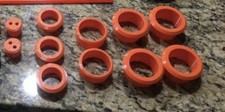 2pcs Orange Grommets for Neptune Apex 