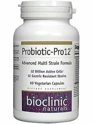 Bioclinic Naturals - Probiotic-Pro 12 60 Veggie Capsules