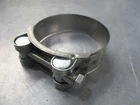 59-63mm W2 Motorbike Stainless Exhaust Clamp / Clip / Bracket / Banjo / Strap