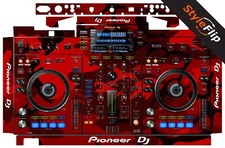 Pioneer XDJ-RX Skin Camo Red Protective Decal StyleFlip Skins