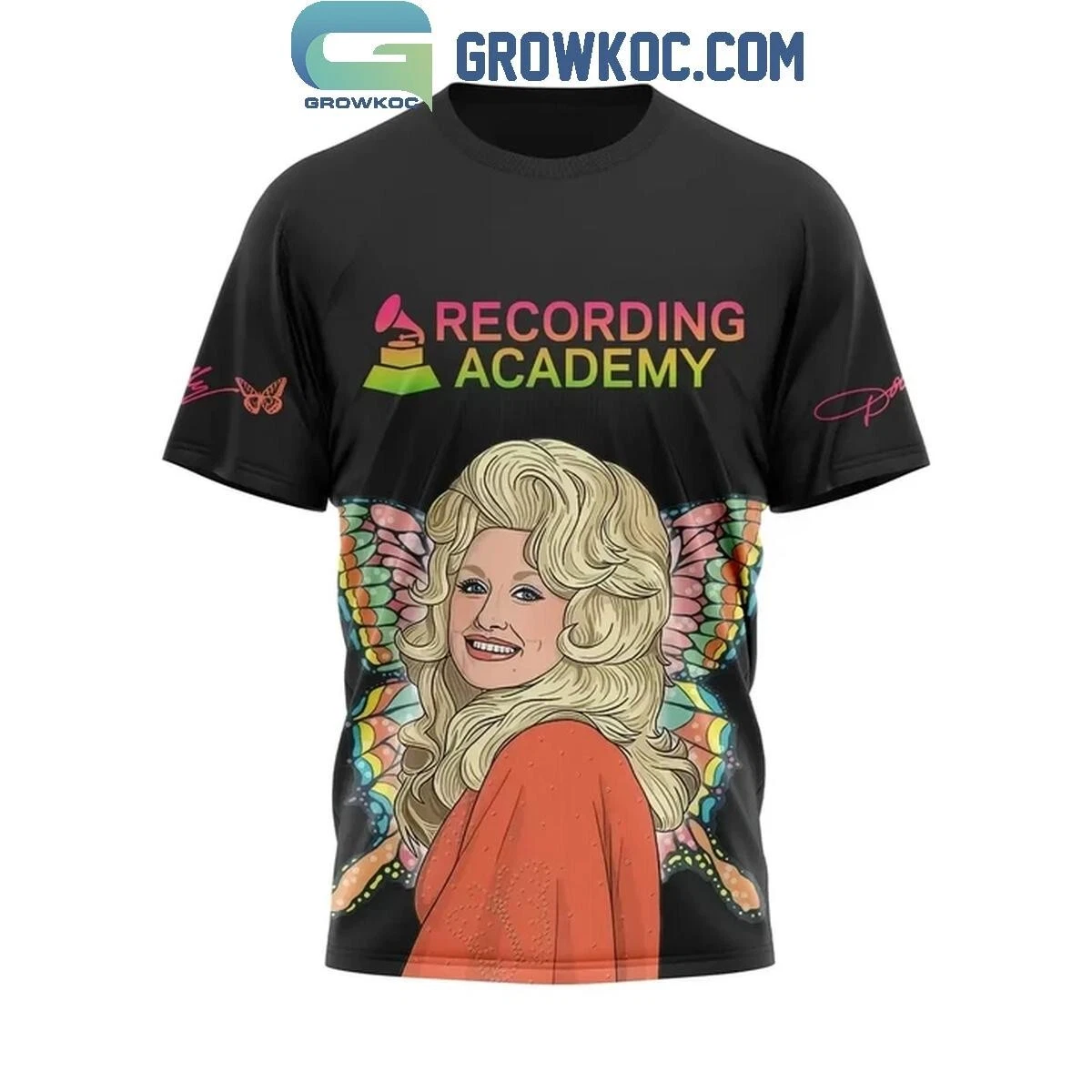 Dolly Parton Recording Academy Peace Through Music T-shirt 3D
