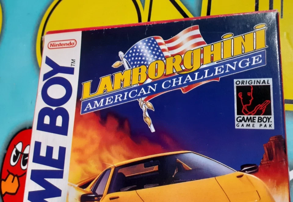 Lamborghini American Challenge Nintendo Gameboy Come Nuovo Completo - Immagine 2 di 4