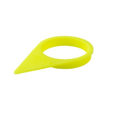 MRICPY33 300 Mm Wheel Nut Indicator, Yellow - 10 Piece