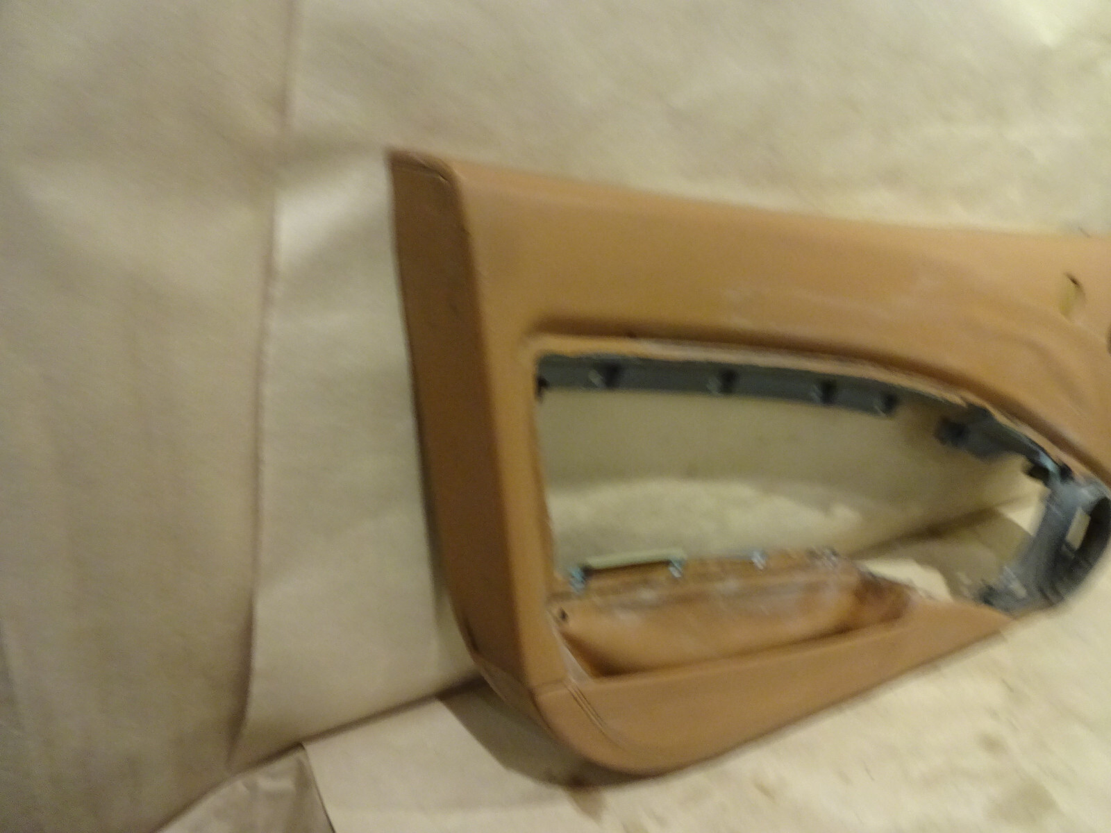 Ferrari California LH Interior Door Panel - Cuoio- Flood Damage P/N 81272300