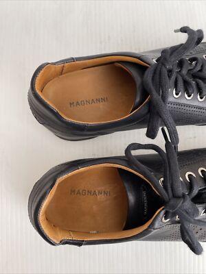 Magnanni Pueblo Low Top Fashion Sneaker - 14804 - Black Leather - 9 M s-l400.jpg main image 4