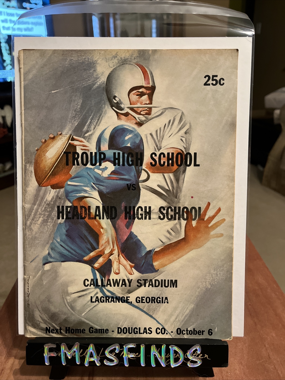 R1 1966 TROUP vs HEADLAND LAGRANGE GA High School Football Program