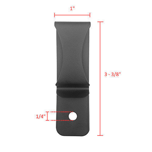 Upgraded 10 Pack Spring Belt Hybrid Holster Sheath Belt Clips Steel for Kydex - Picture 5 of 5