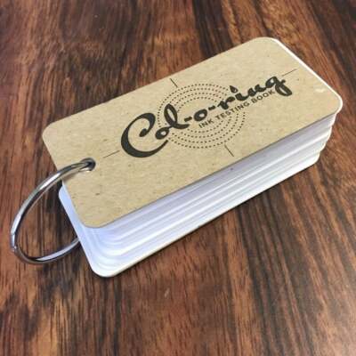 Col-o-ring Mini Ink Testing Book for Fountain Pen Ink - NEW