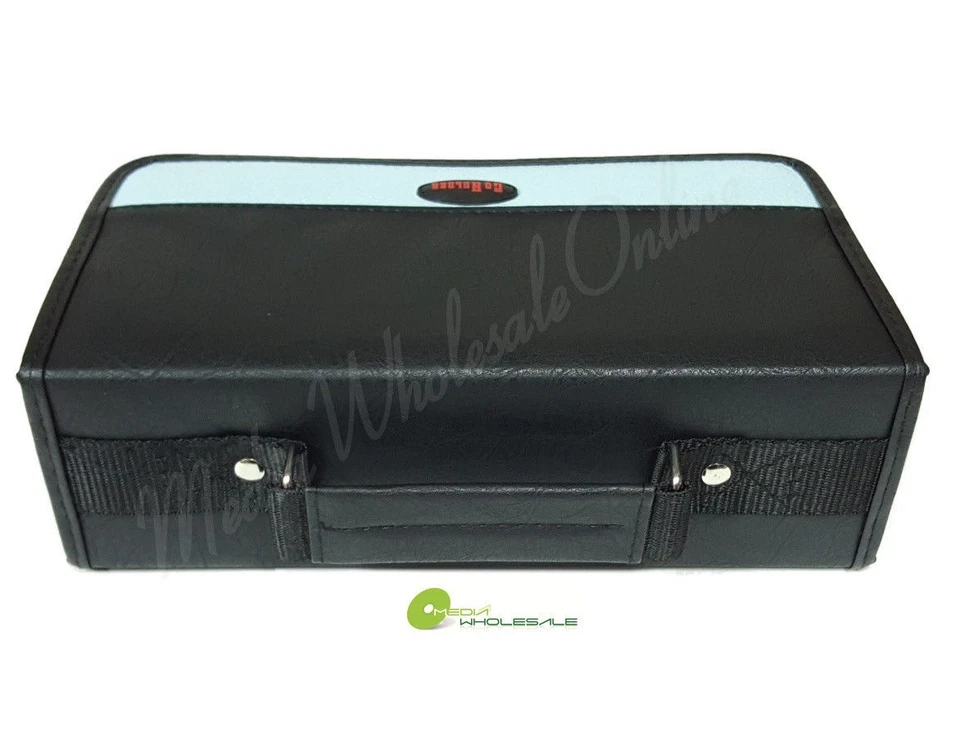 120 Discs Portable CD DVD Wallet Holder Bag Case Album Organizer Media Storage - Image 2 of 4