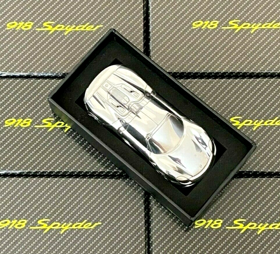 ポルシェ 918スパイダー】メタル ミニカー ペーパーウェイト 非売品