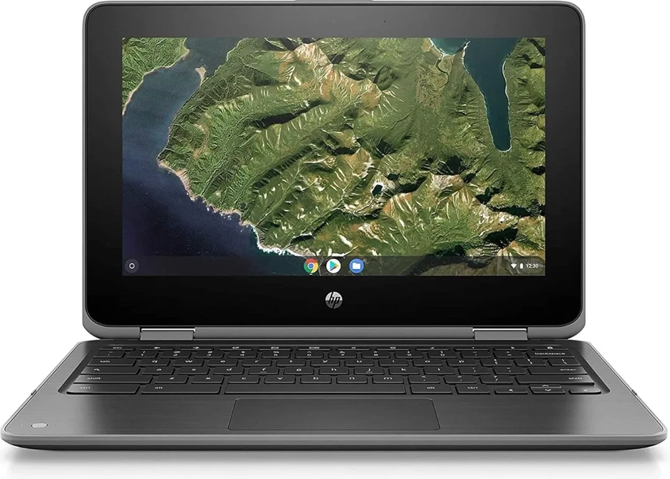 HP Chromebook x360 2 in 1 Laptop Tablet 11.6" Intel Celeron 4GB RAM 32GB SSD - Image 4 of 4