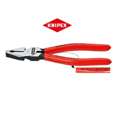 Alicate combinado de alto apalancamiento Knipex 02 01 200 SB (8"), 225 SB (9") 200,225 mm P - Imagen 1 de 3