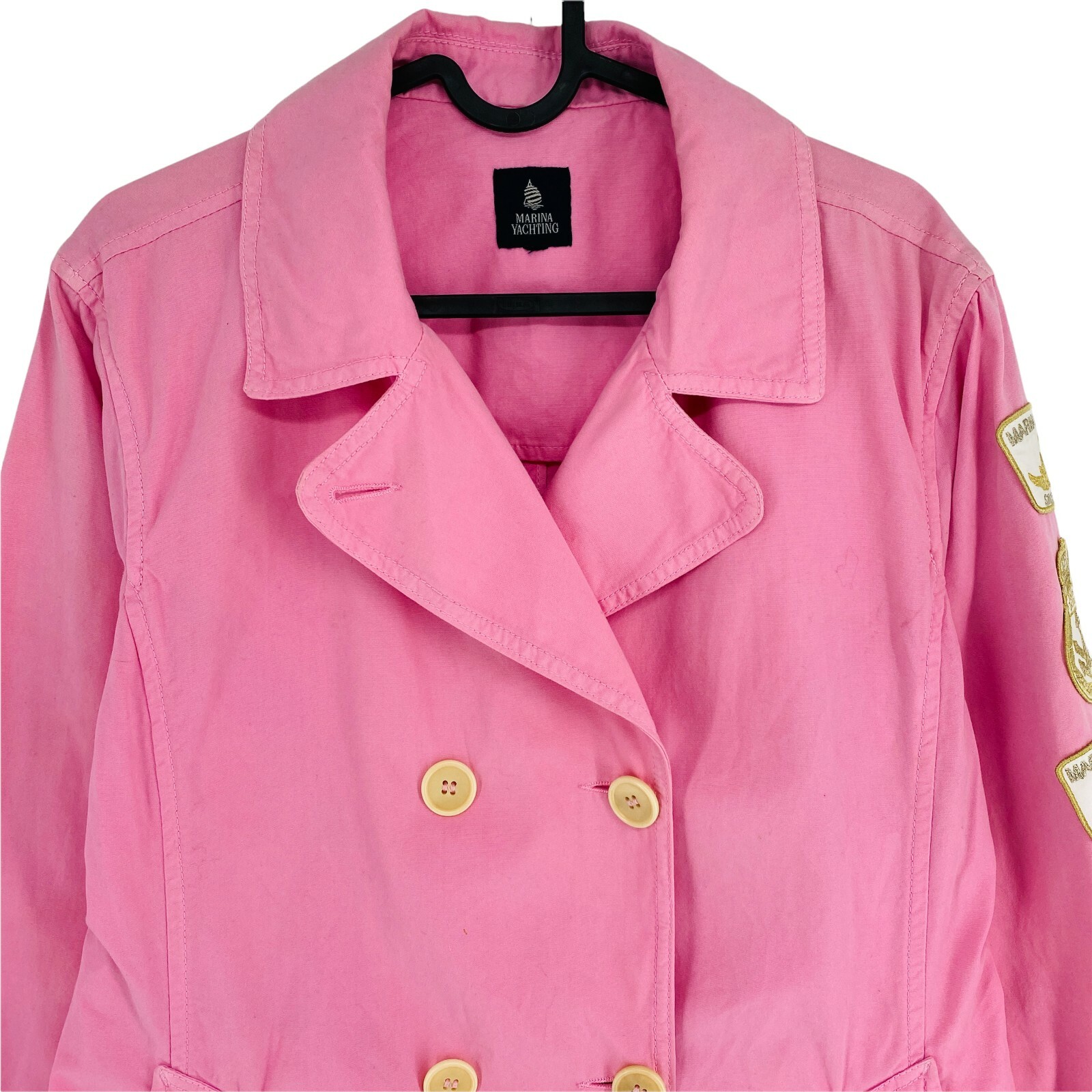 Cotton Pea Coat Jacket Size M 