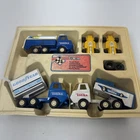 Rare Vintage Tiny Tonka Goodyear Race Set  no.1015 Racing Team 55010 Trucks