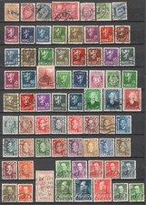 NORVÈGE 1883/1965 : Petite  Collection de 89 timbres