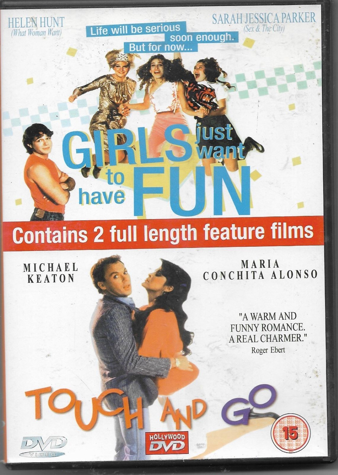 Girls Just Want to Have Fun/Touch And Go DVD POSTED 48 HOURS TRACKED
