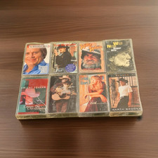 George Jones Tim McGraw Willie Nelson Dwight yoakam LeAnn Rimes Cassette Lot
