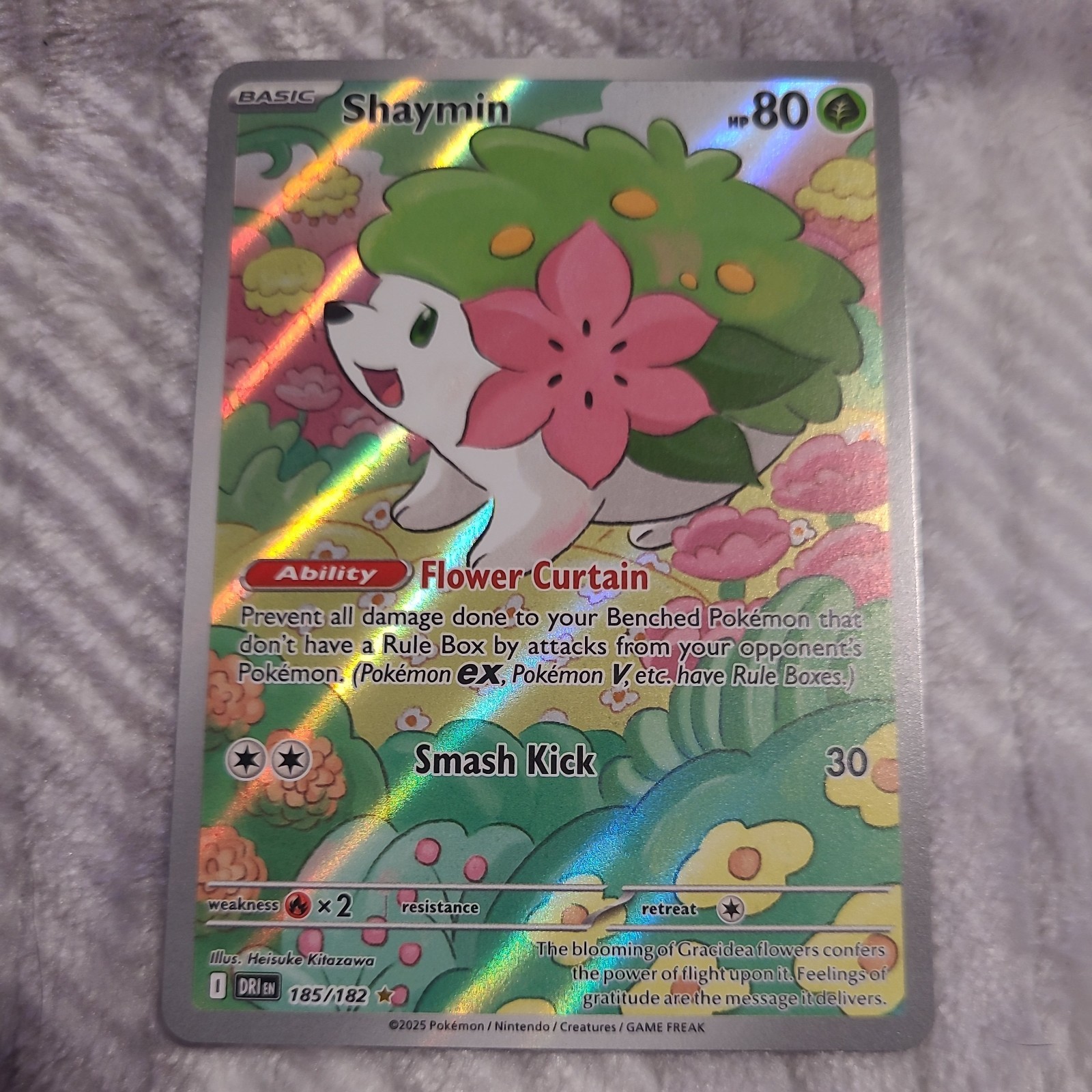 Shaymin 185/182 Sv10: Destined Rivals Holo NM/M