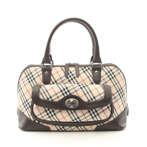 BURBERRY Handbag Brown Leather #RCB5661