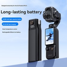 Extended Battery Grip Camera 10,000mAh Power Bank Charger for DJI Pocket 3/4