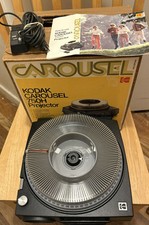 Kodak 750H Carousel Slide Projector POWERS ON - Slide Advancement NOT WORKING