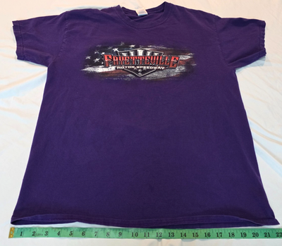 #ad Fayetteville Motor Speedway Big Boom City Racing Large Purple Fayetteville NC $18.95