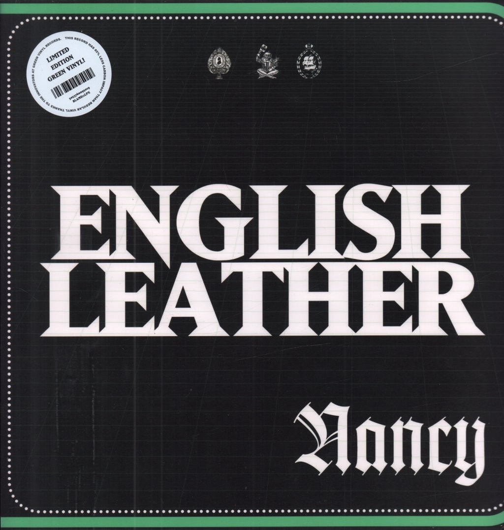 Nancy English Leather LP vinyl UK Blame Recordings 2023 limited edition 10 track