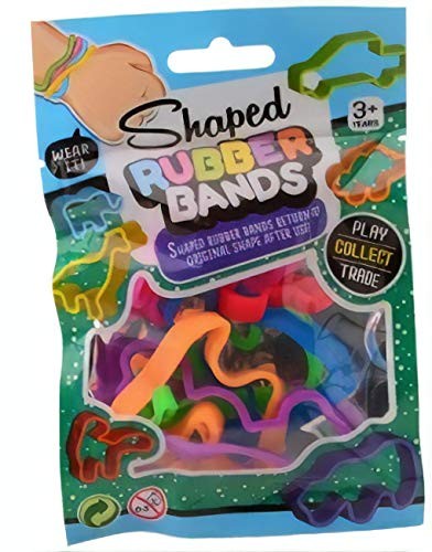 Rubber Bands Wilde Dieren 6St. Toy NEU-image