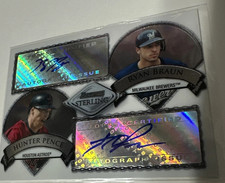 /275 RC 2007 Bowman Sterling Ryan Braun & Hunter Pence Dual Auto Signed 