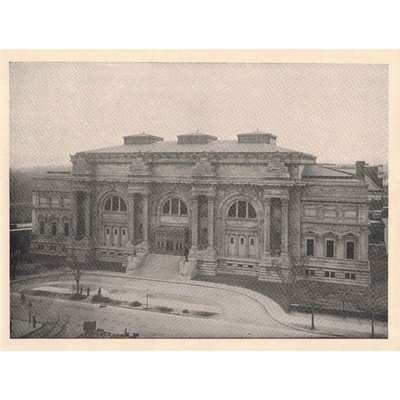 c1907 Metropolitan Museum of Fine Arts New York City Book Print 2V1-26