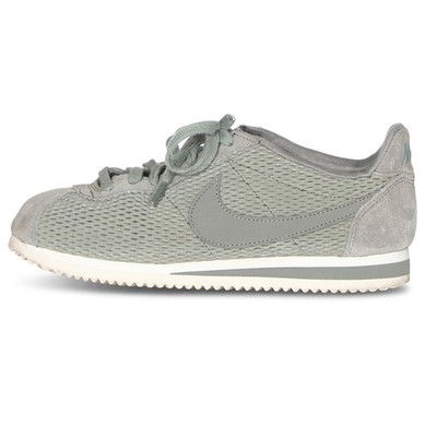 Nike Classic Cortez Damen Sneaker Grün Wildleder/Textil Gr.36,5 US 3,5 D14