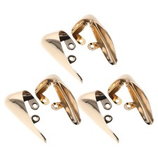 6pcs High Heel Tip Cap - Wear-Resistant Shoe Toe Protectors - Metal Pointed Cap