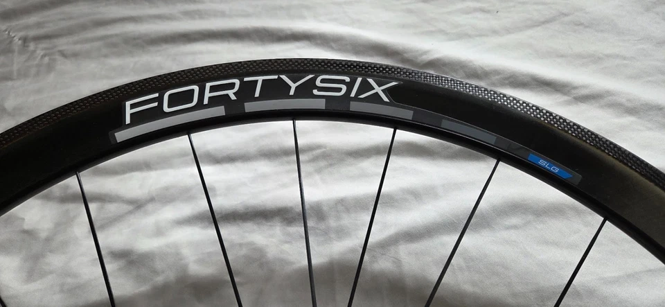 Reynolds FortySix Carbon QR Rim Brake Rear Wheel, DT240 Internals 10S HG Freehub - Image 2 of 4