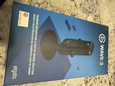 New Elgato Wave:3 USB Condenser Microphone   Factory Sealed - Wave 3