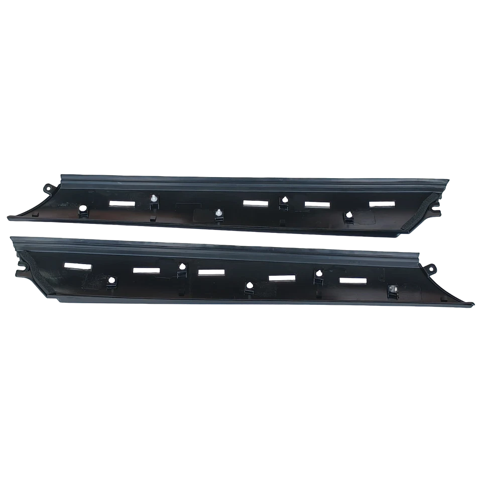 2PCS For Infiniti QX56 QX80 Nissan Armada 11-22 Windshield Trim Pillar Molding Foto 2 de 4