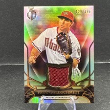 2016 Topps Tribute PAUL GOLDSCHMIDT Certified Tribute RELIC #'d /196 #TR-PG