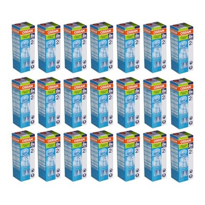 20 x Osram G9 Eco Halogen Stiftsockellampe 230V 20W = 25W Halogenlampe Halopin