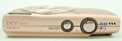 Canon IXY 100F Silver Compact Digital Camera 16.0MP 8x Optical